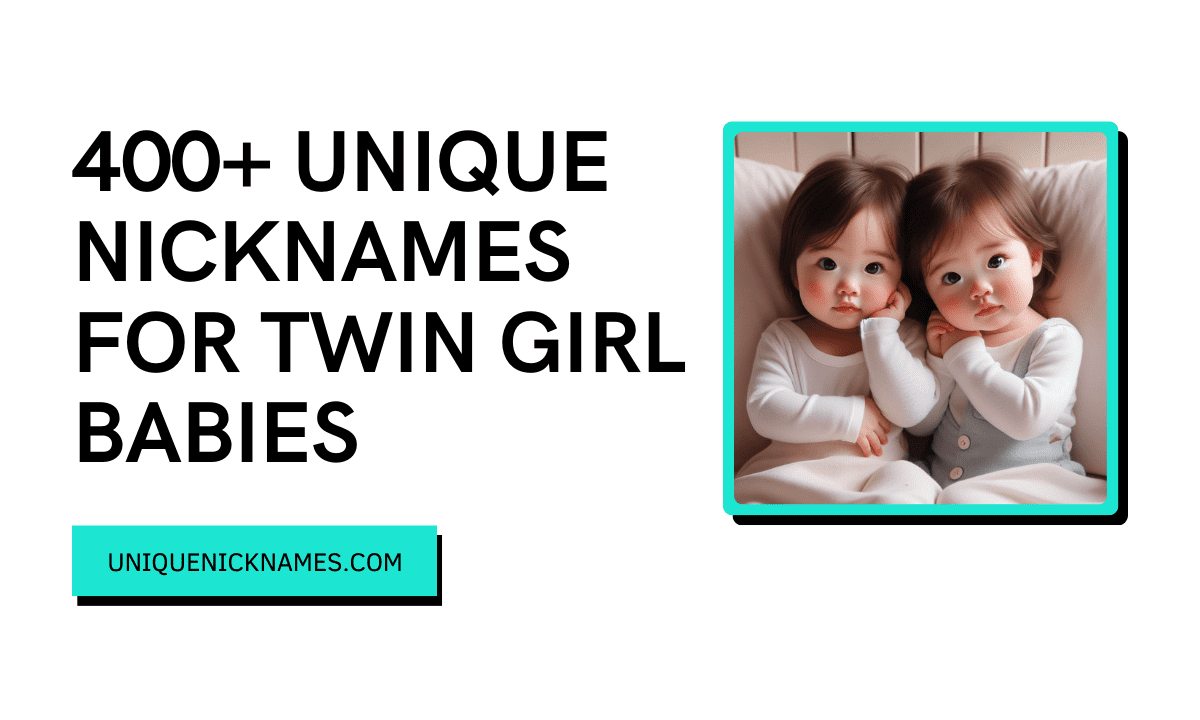 Nicknames for Twin Baby Girls