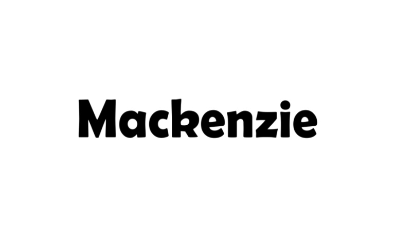 Mackenzie Nicknames