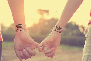 True Love Couple Tattoo Designs